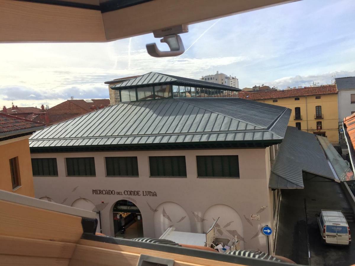 Apartamento Conde Luna León Esterno foto